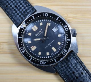 Vintage Seiko 6105 8000 Water Proof Dial Automatic Diver Watch