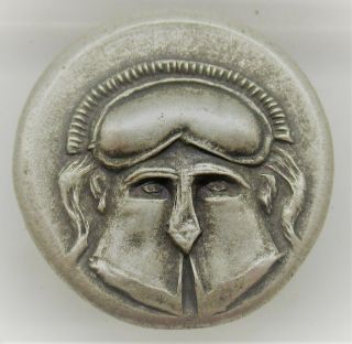 Rare Ancient Greek Silver Stater Coin Mesembria 16.  36grams