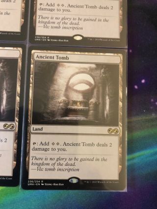 Ancient Tomb x4 Ultimate Masters NM MTG 3