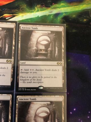 Ancient Tomb x4 Ultimate Masters NM MTG 4