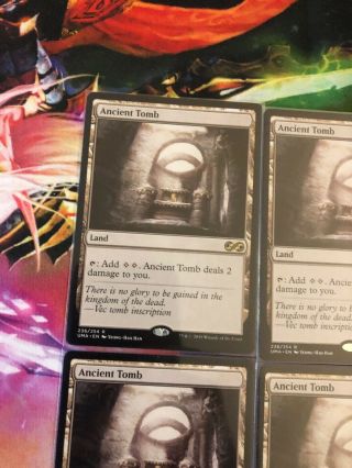 Ancient Tomb x4 Ultimate Masters NM MTG 5