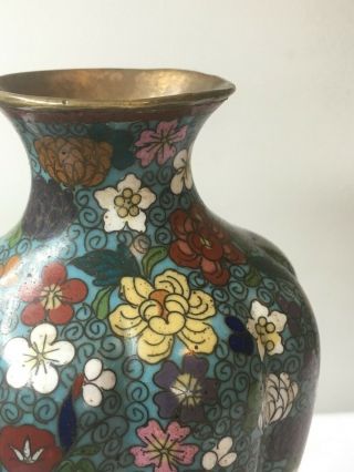 Lovely Old Chinese Cloisonné Vase