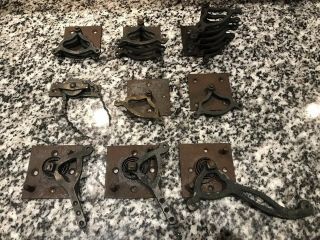 Antique Bulters Bell,  Servants Bell,  Doorbell Cranks And Pulleys - All