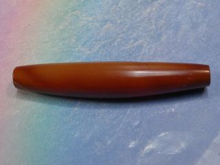 Large Ancient Agate Carnelian Pyu Bow Shape Bead Rare 53.  5 By 10.  2 Mm