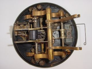 Antique 1873 Edison 3 - A Western Union Gold & Stock Telegraph Ticker Tape Machine 10