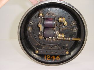 Antique 1873 Edison 3 - A Western Union Gold & Stock Telegraph Ticker Tape Machine 9