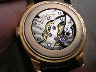 Vintage Patek Philippe 18k Pink Gold Case Circa 1950 Wristwatch 11