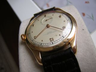 Vintage Patek Philippe 18k Pink Gold Case Circa 1950 Wristwatch 3