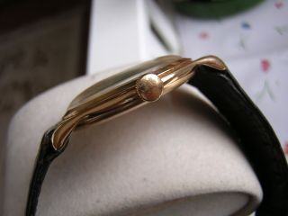 Vintage Patek Philippe 18k Pink Gold Case Circa 1950 Wristwatch 7