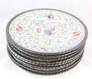 SET 8 PLATES RW BAVARIA RUDOLF WACHTER CHINA 