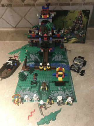 Lego 5986 Adventure Jungle Amazon Ancient Ruins Complete