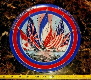 D Day June 6th 1944 50 Anniv Plate 1994 Made In Limoges France Graphics