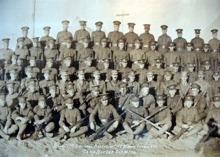 Ww1 Wwi Cef Canadian Soldiers 157th Bn B Coy,  Camp Borden Oct 1916