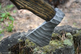 Battle Axe Hand Forged Viking Axe Ancient Medieval Husband Gift