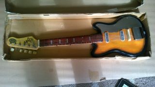 Vintage Nomura Tin Guitar Model 3841 Tele Star Kids Guitar
