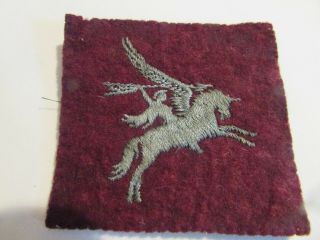 Vintage Canadian Airborne Pegasus Wool & Embroidered Patch