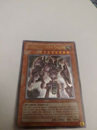 Ancient Gear Golem 1st Edition Yu - Gi - Oh Card Tlm - En006