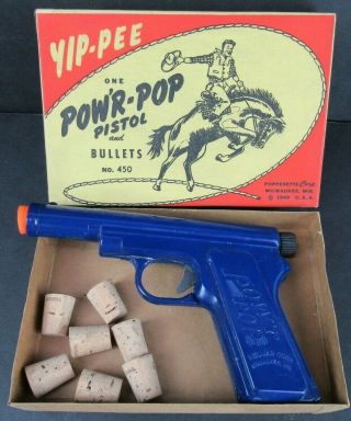 Vintage 1949 Rare Blue Popperette Pow 