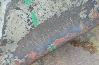 GERMAN WWII WEHRMACHT JERRY CAN / GAS CAN 1943 WAR RELIC KRAFTSTOFF 5