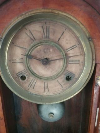 antique ansonia pendulum Clock U.  S.  A 3