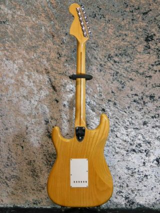 Fender Stratocaster 1975 Natural Rare Vintage Maple Fretboard W/Hard Case 5