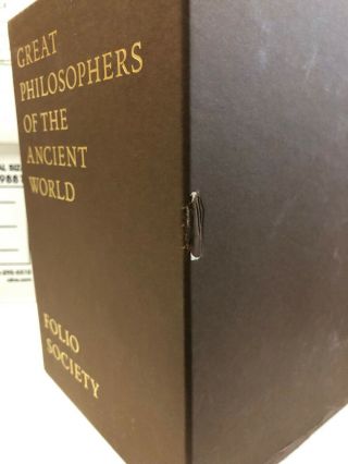 GREAT PHILOSOPHERS OF THE ANCIENT WORLD FOLIO SOCIETY Complete 5 Set 2