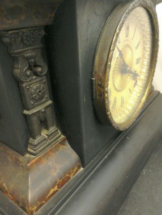 Vintage Sessions Mantle Clock With Key 3