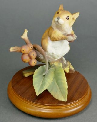 Fine Vtg German Bisque Porcelain Hutschenreuther G.  Granget Mouse Sculpture