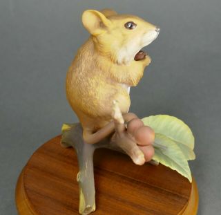 Fine Vtg German Bisque Porcelain Hutschenreuther G.  Granget Mouse Sculpture 7