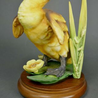 Fine Vtg German Bisque Porcelain Hutschenreuther G.  Granget Baby Duck Sculpture 8
