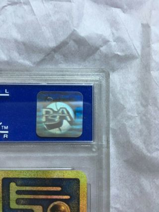 1999 P.  M.  Pokemon Card Japanese PROMO ANCIENT MEW II GEM MT 10 PSA Authenticated 3