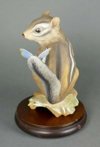 Fine Vtg German Bisque Porcelain Hutschenreuther G.  Granget Squirrel Sculpture 7
