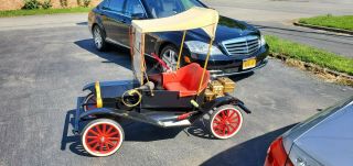 Rare Model T A Go Cart 3 Hp Motor Micro Mini Car Restored Antique Ford