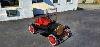 Rare Model T A Go Cart 3 HP Motor Micro Mini Car Restored antique Ford 2