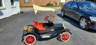 Rare Model T A Go Cart 3 HP Motor Micro Mini Car Restored antique Ford 5