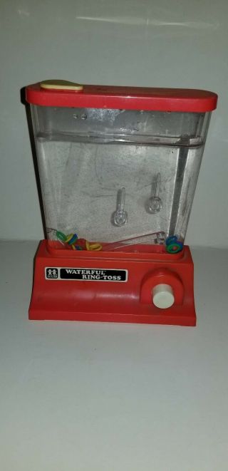 Tomy Waterfuls Ring Toss Vintage Water Game 1976 Great