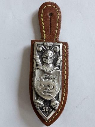 France French Military Id Badge