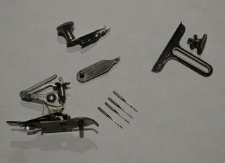 Antique Willcox & Gibbs Treadle Sewing Machine Tools & Parts 2