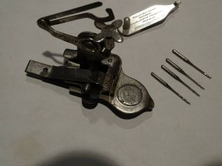 Antique Willcox & Gibbs Treadle Sewing Machine Tools & Parts 2 2