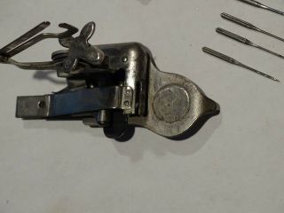 Antique Willcox & Gibbs Treadle Sewing Machine Tools & Parts 2 3