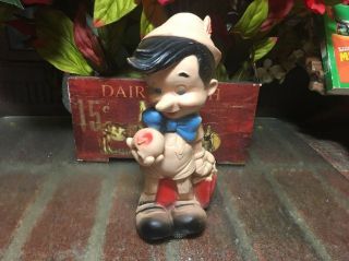 Rubber Pinocchio School Boy By Walt Disney Productions Vintage 1950’s/60’s Rare