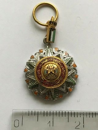 Miniature Jordan ORDER OF AL NAHDA (Renaissance order) Badge Ordre Medal Orden 2
