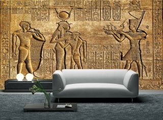 Ancient Egyptian Temple Photo Wallpaper Wall Mural Decor Paper Poster Paste