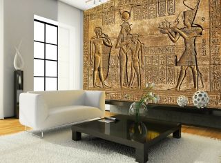 Ancient Egyptian Temple Photo Wallpaper Wall Mural DECOR Paper Poster Paste 2