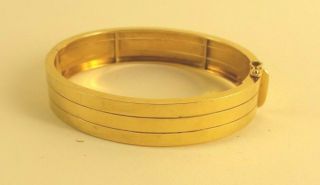 Antique French 18K Yellow Gold Braslet 40 g 4