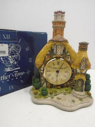 Father Time Clocks The Manor House Clock 1991,  Box