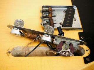 1952 Fender Telecaster Vintage Electric Guitar Blackguard Ash Tadeo Gomez Signed 10