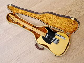 1952 Fender Telecaster Vintage Electric Guitar Blackguard Ash Tadeo Gomez Signed 12