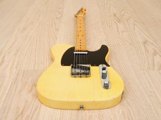 1952 Fender Telecaster Vintage Electric Guitar Blackguard Ash Tadeo Gomez Signed 6