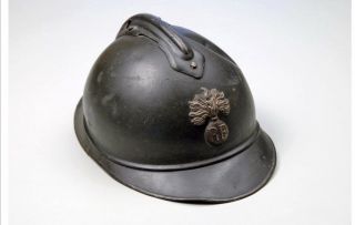 Wwi French M - 1915 Adrian Infantry Helmet - Battle & Verdun Pickup